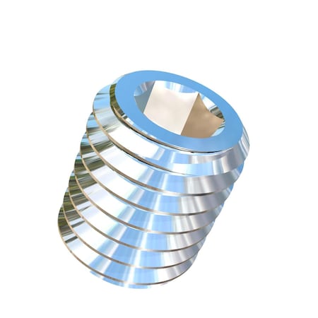 Allied Titanium M8-1.25 Pitch X 10mm  Set Screw, Socket Drive with Cup Point, Grade 2 (CP) 0001798